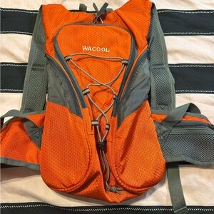 Orange Hydration Backpack for Men